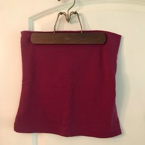 Burgundy Tube Top